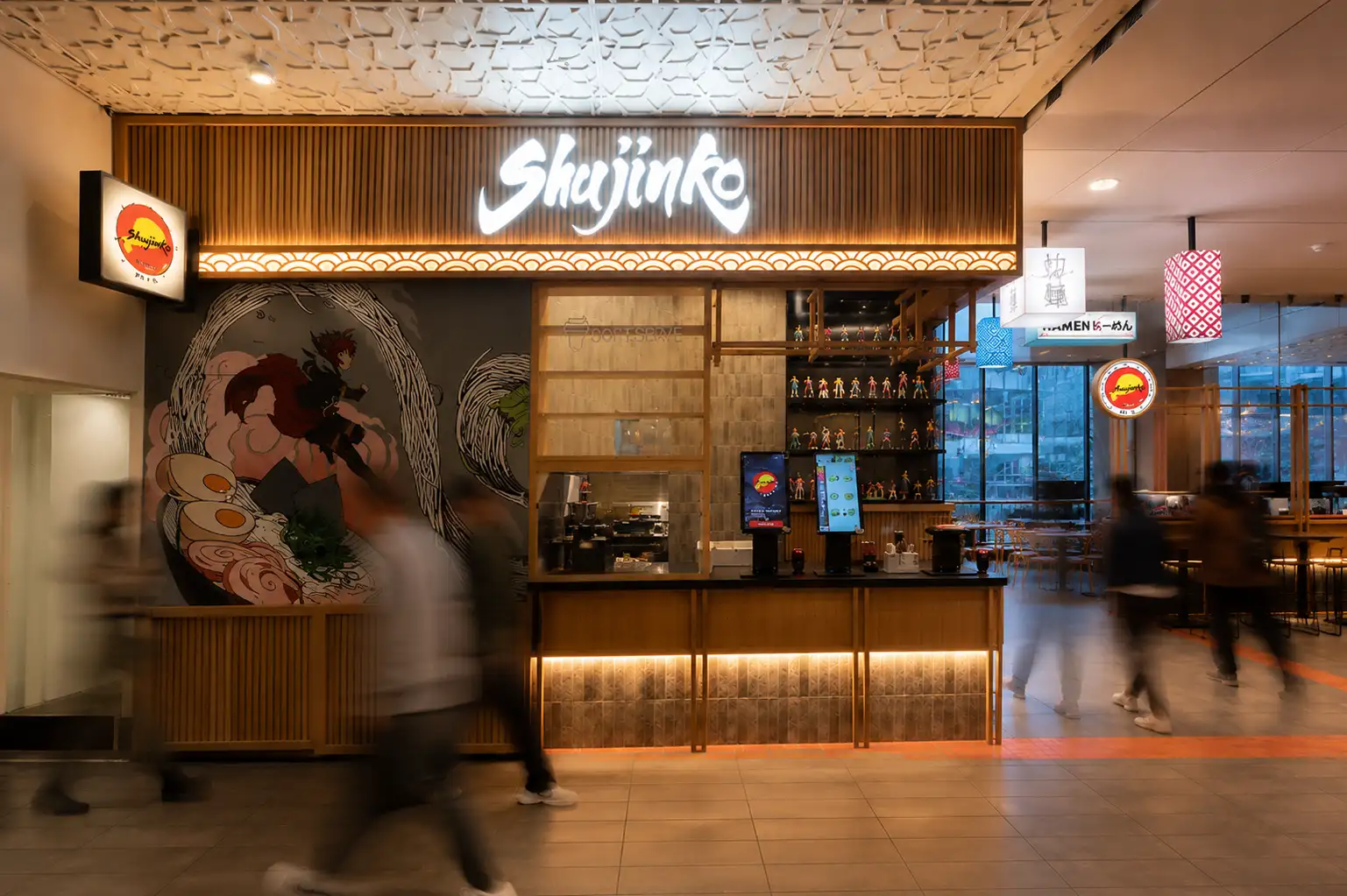 Shujinko ramen in Melbourne Central